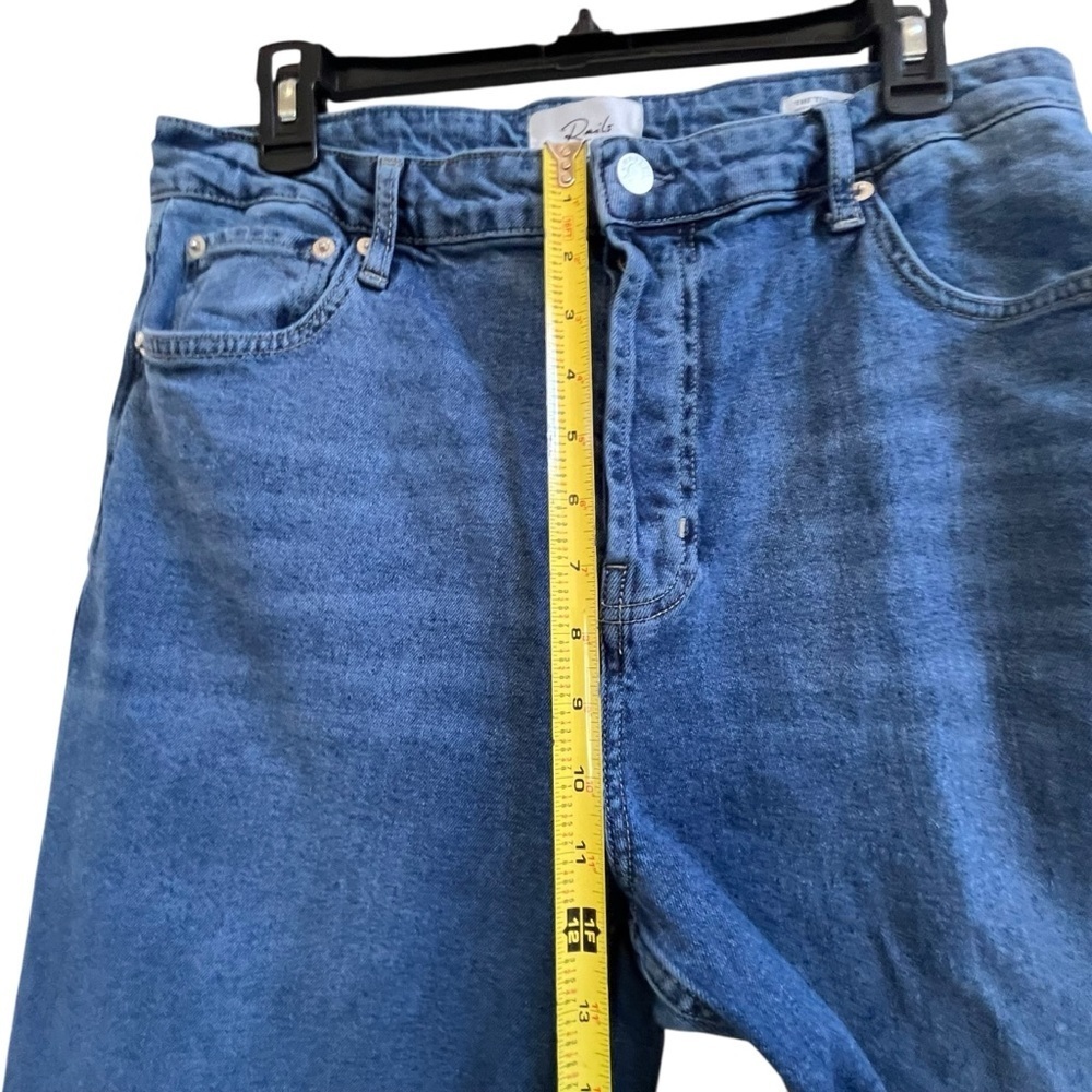 Rails The Topanga High Rise Straight Button Fly Denim Blue Jean SZ 32 - Picture 6 of 15